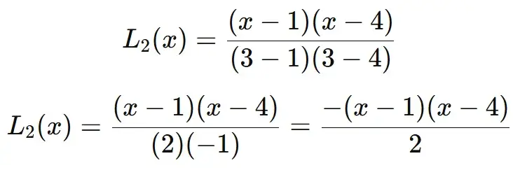 Finding L2(x) Image
